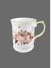 Porcelain Rose Mug With Gift Box